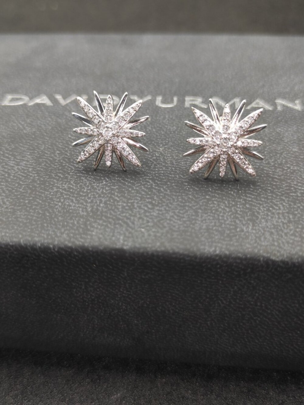David Yurman Sunflower Diamond Stud Earrings